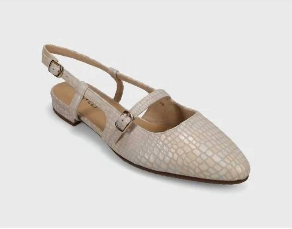 NEW VANELI women's gauri flats in gold
